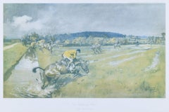 Antique The Berkeley Hunt hunting print by Lionel Edwards