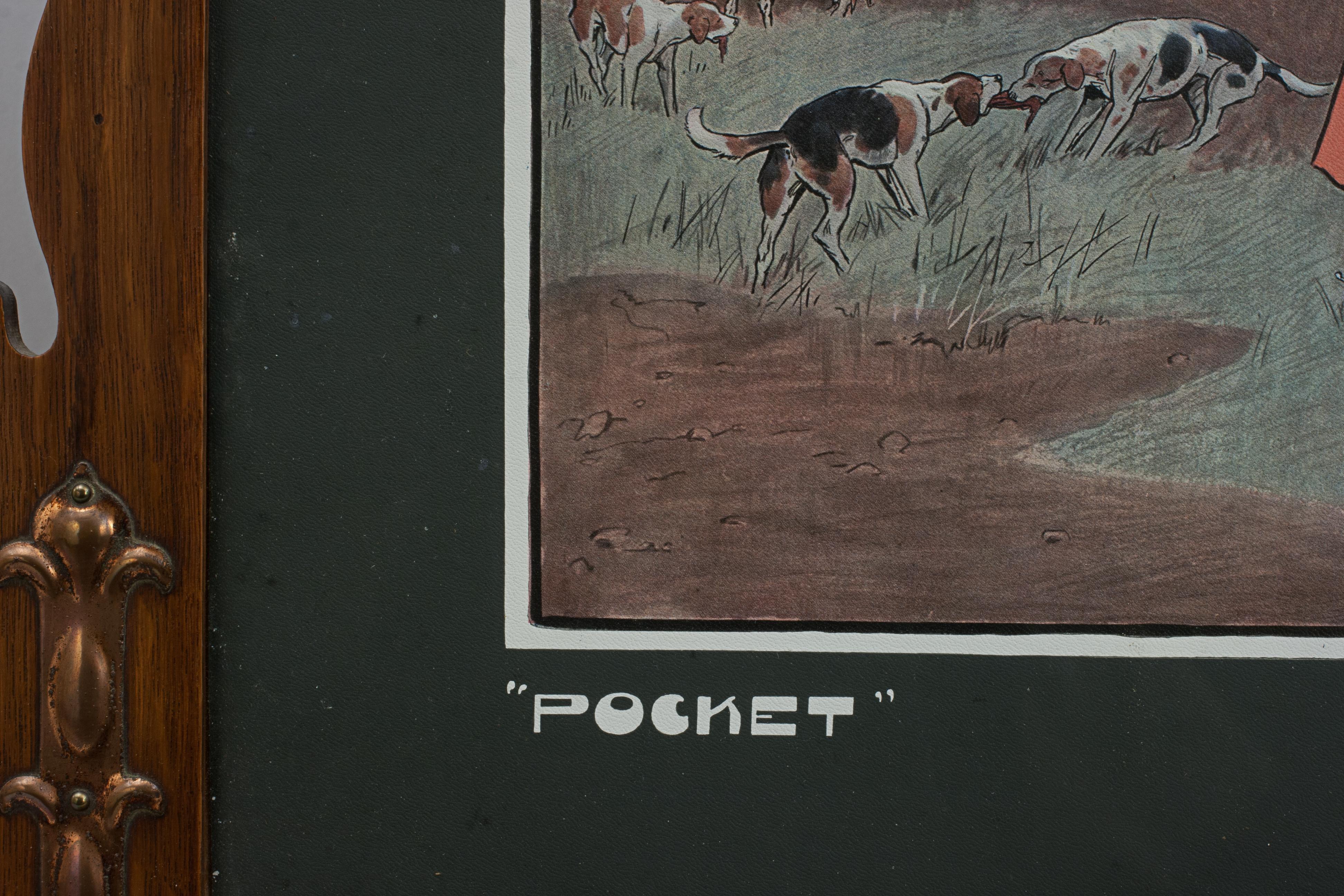Lionel Edwards « The Cuetown Hunt », estampes de billard en vente 7