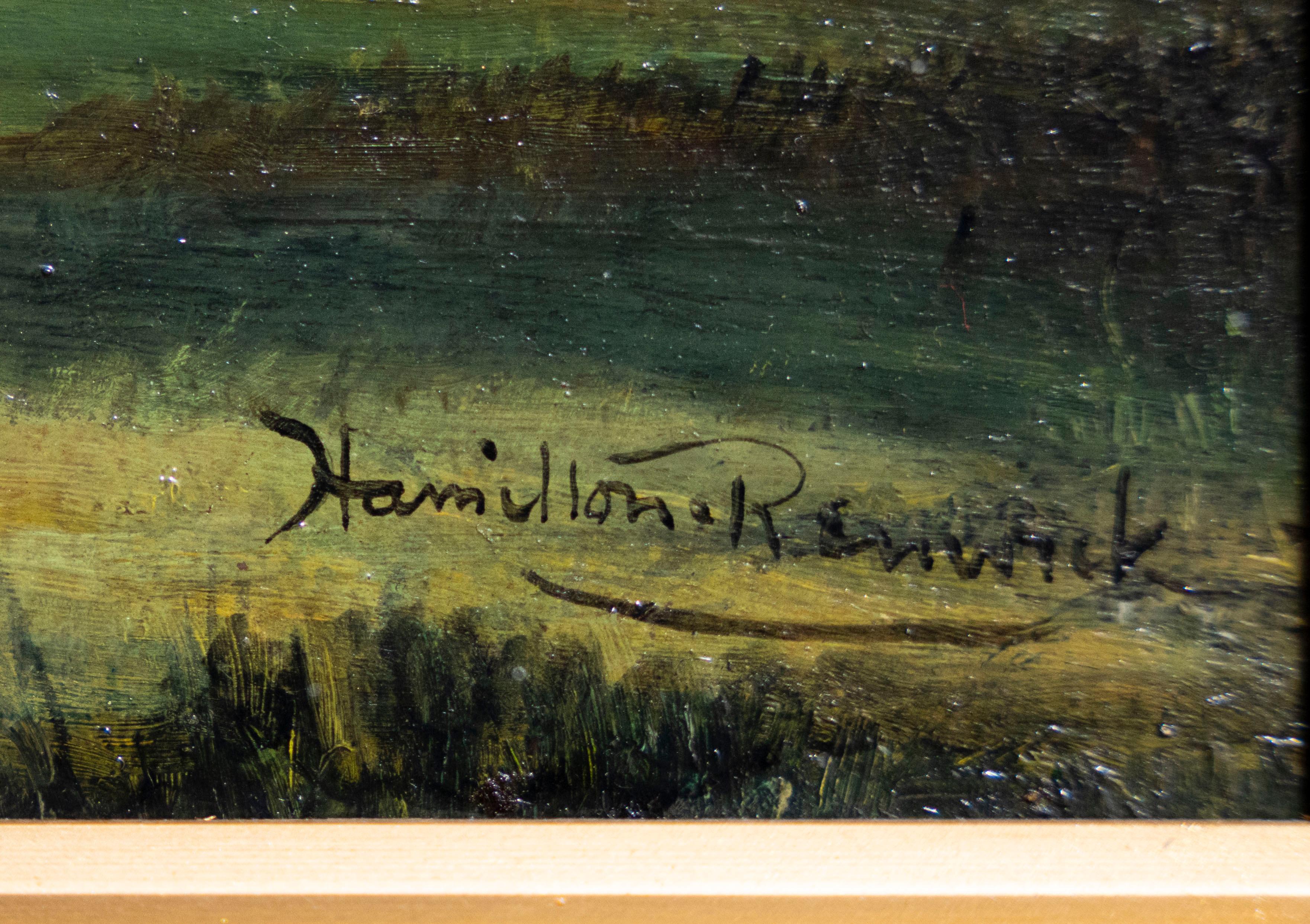 Arab stallion in a landscape, Lionel Hamilton Renwick (1917-2003) For Sale 2