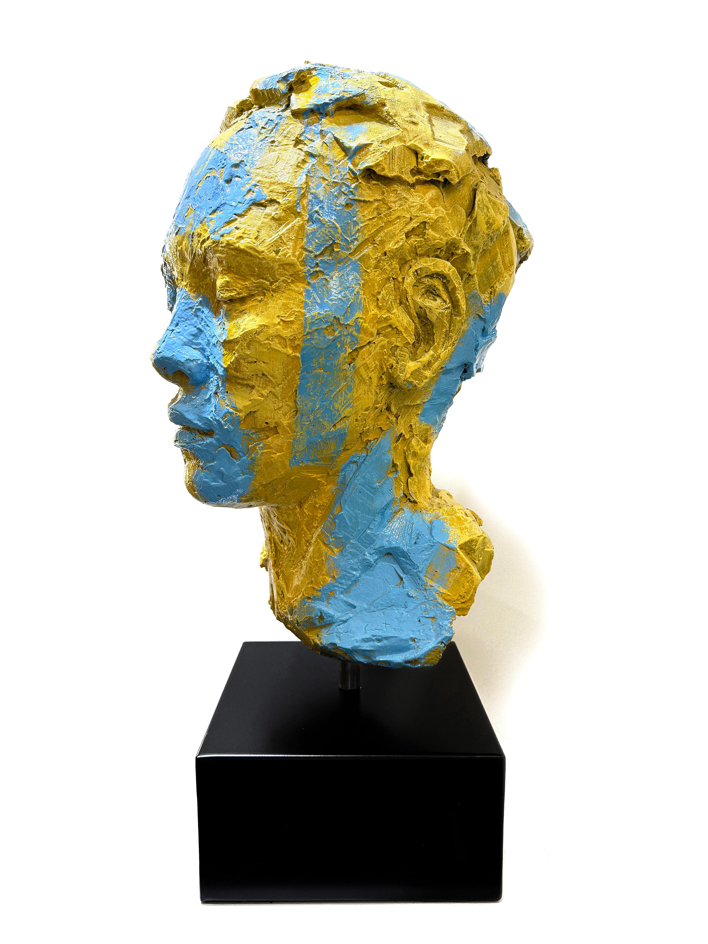 Accumulation Of Disorder (large unique hand finished sculpture) - Contemporary Sculpture by Lionel Smit