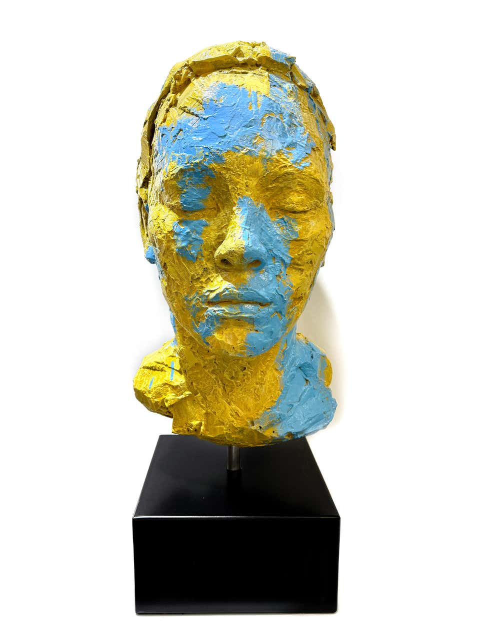 Accumulation of Disorder Sculpture, Unique Fiberglass, Signed 8/12