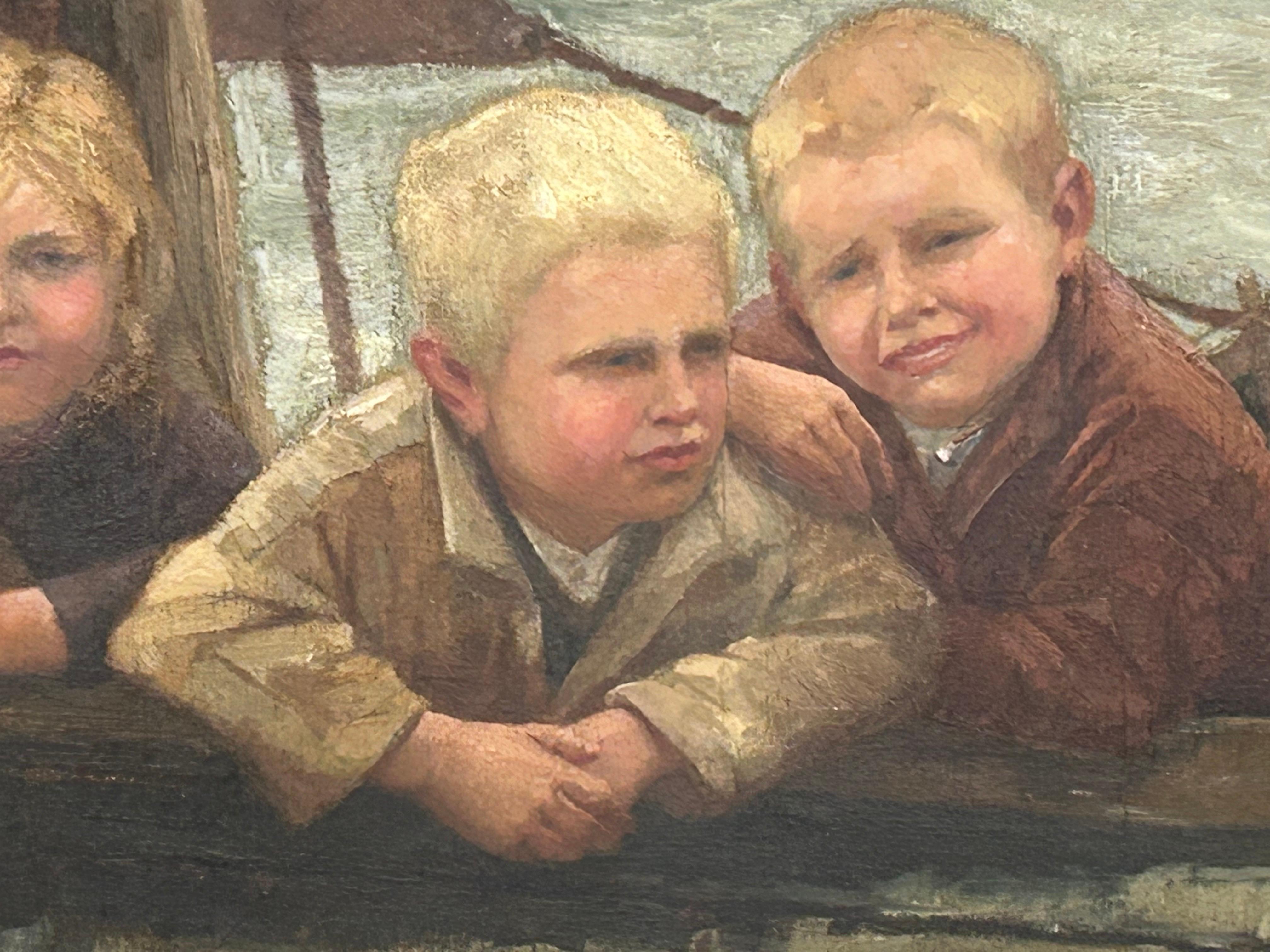 Ein Gemälde in Museumsqualität. Signiert 1897, Lionel walden... Öl auf Leinwand, ca. 3 Fuß, 10