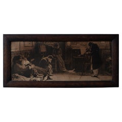 Lionello Balestrieri - Beethoven Kreutzer-Sonate Lithographie, um 1900