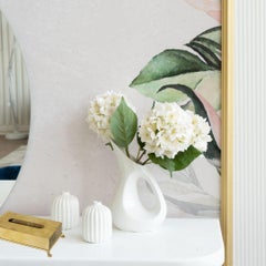 Rectangular brass kleenex box