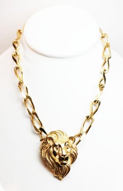Lions Head Necklace