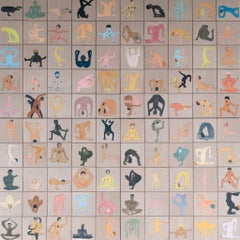 Lion’s Roar, Lover’s Whisper Ceramic Wall Installation — Unique Work, 2026