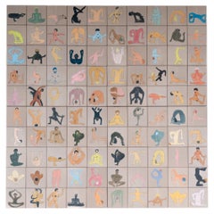 Lion’s Roar, Lover’s Whisper Ceramic Wall Installation — Unique Work, 2026