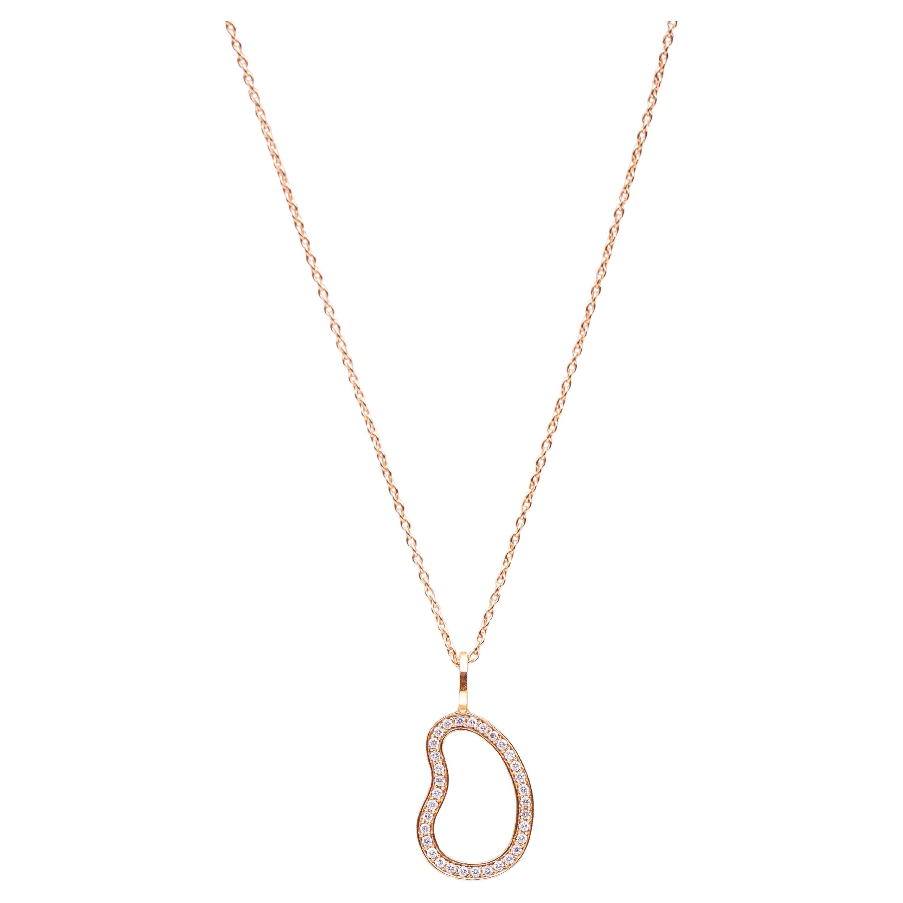 Liora Pendentif en or 18 carats et diamants éthiques de 0,28 ct - une touche de lumière