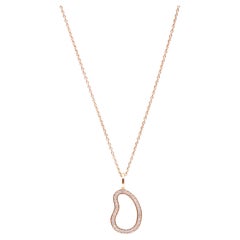 Liora Anhänger aus 18 Karat Gold und 0,28 Karat Diamanten aus ethischen Quellen - ein Hauch von Licht