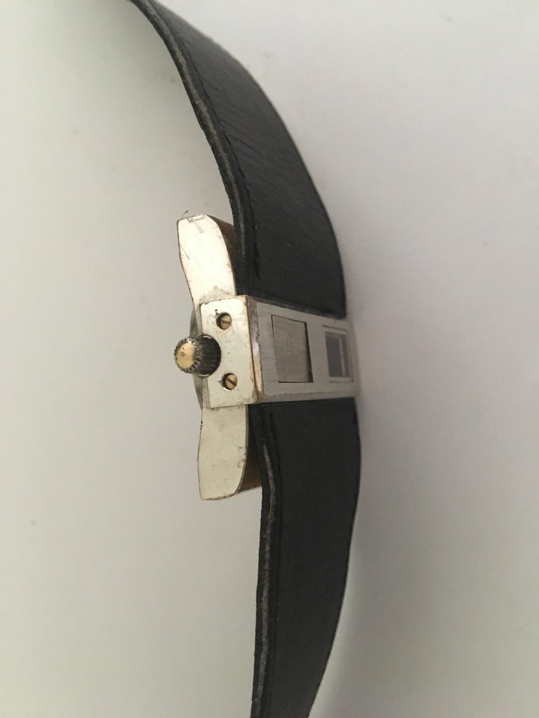 Lip Baschmakoff Automatic JumpHour Watch, circa 1970s For Sale at