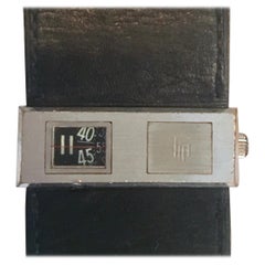 Vintage Lip Baschmakoff Automatic Jump-Hour Watch, circa 1970s