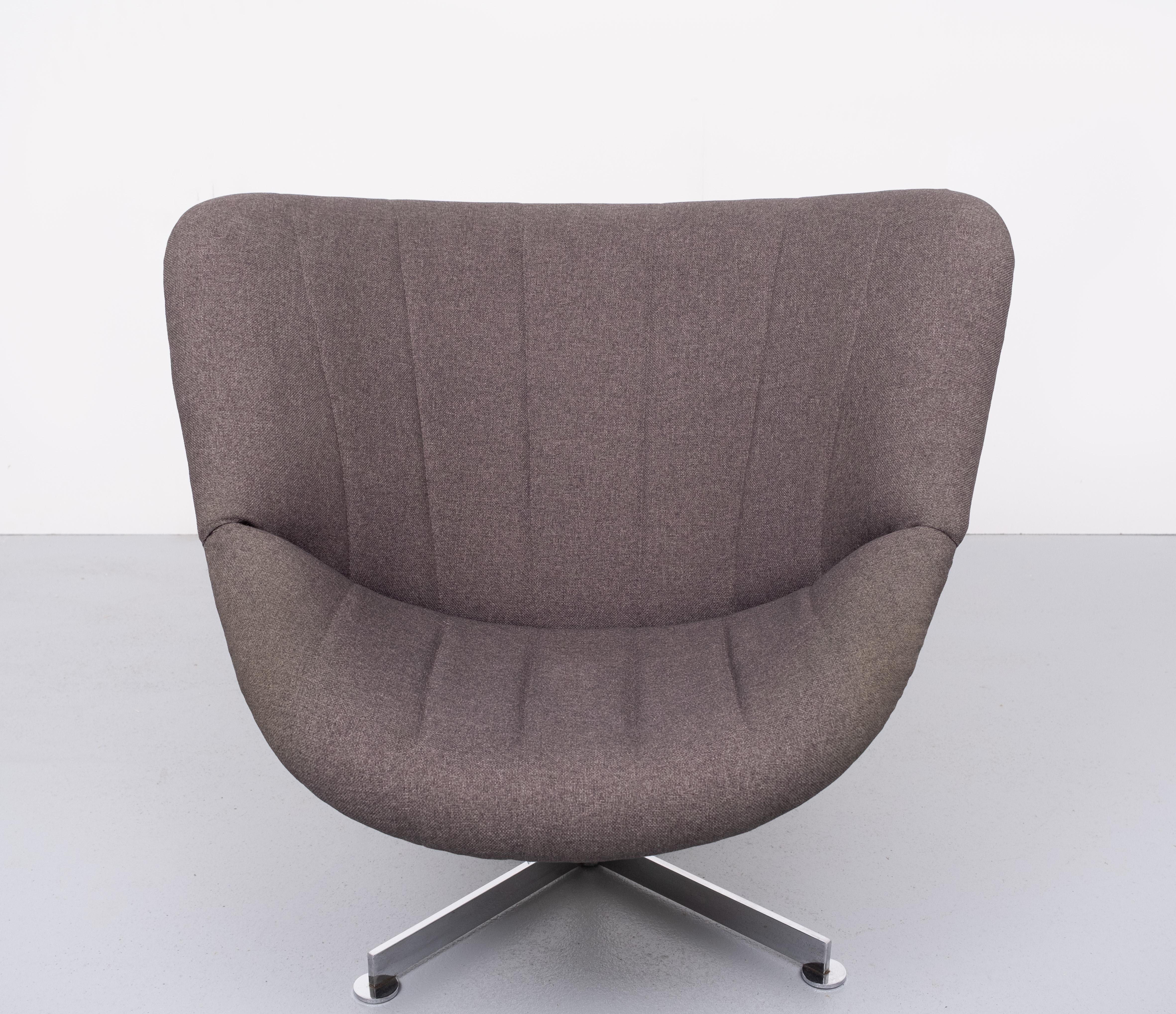 Mid-20th Century Lip Chair by Rudolf Wolf for Rohe Noordwolde from the 1960s