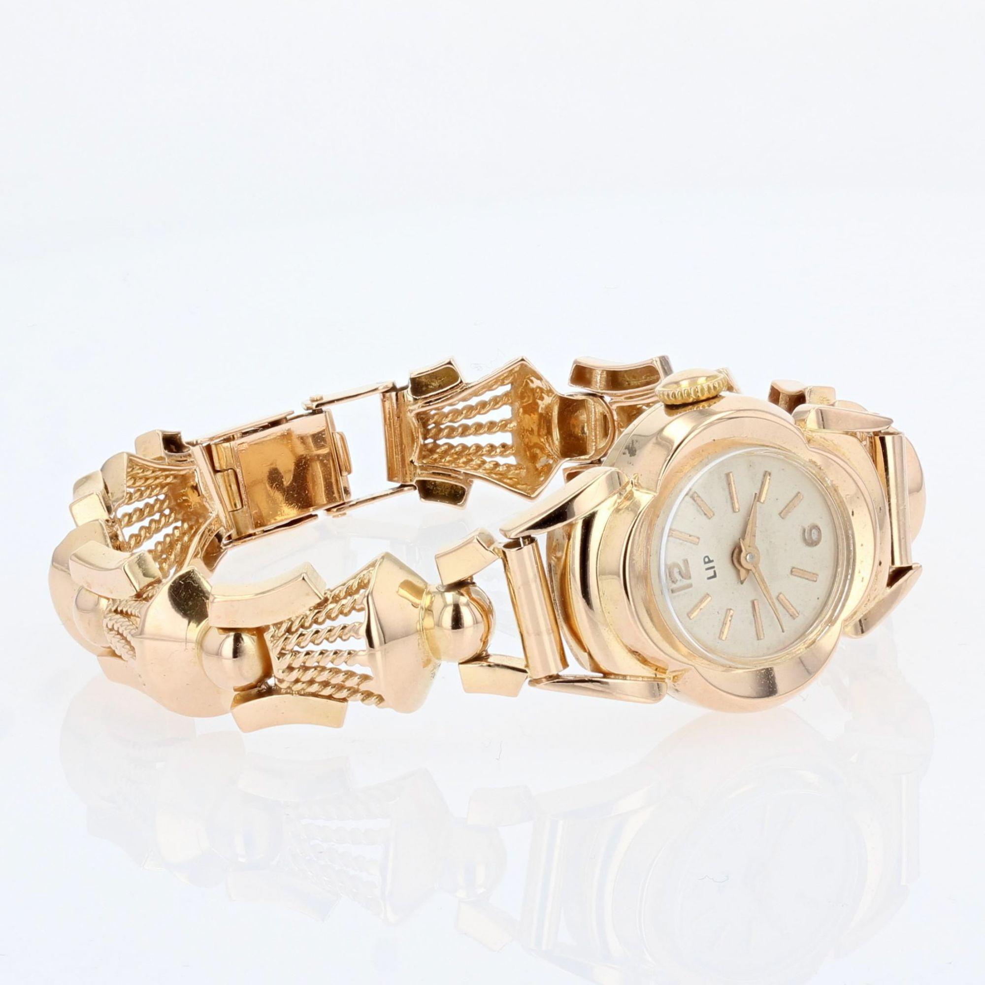 Lip Retro 18 Karat Yellow Gold Women Watch 3