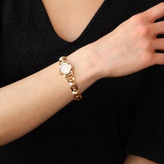 Lip Retro 18 Karat Yellow Gold Women Watch