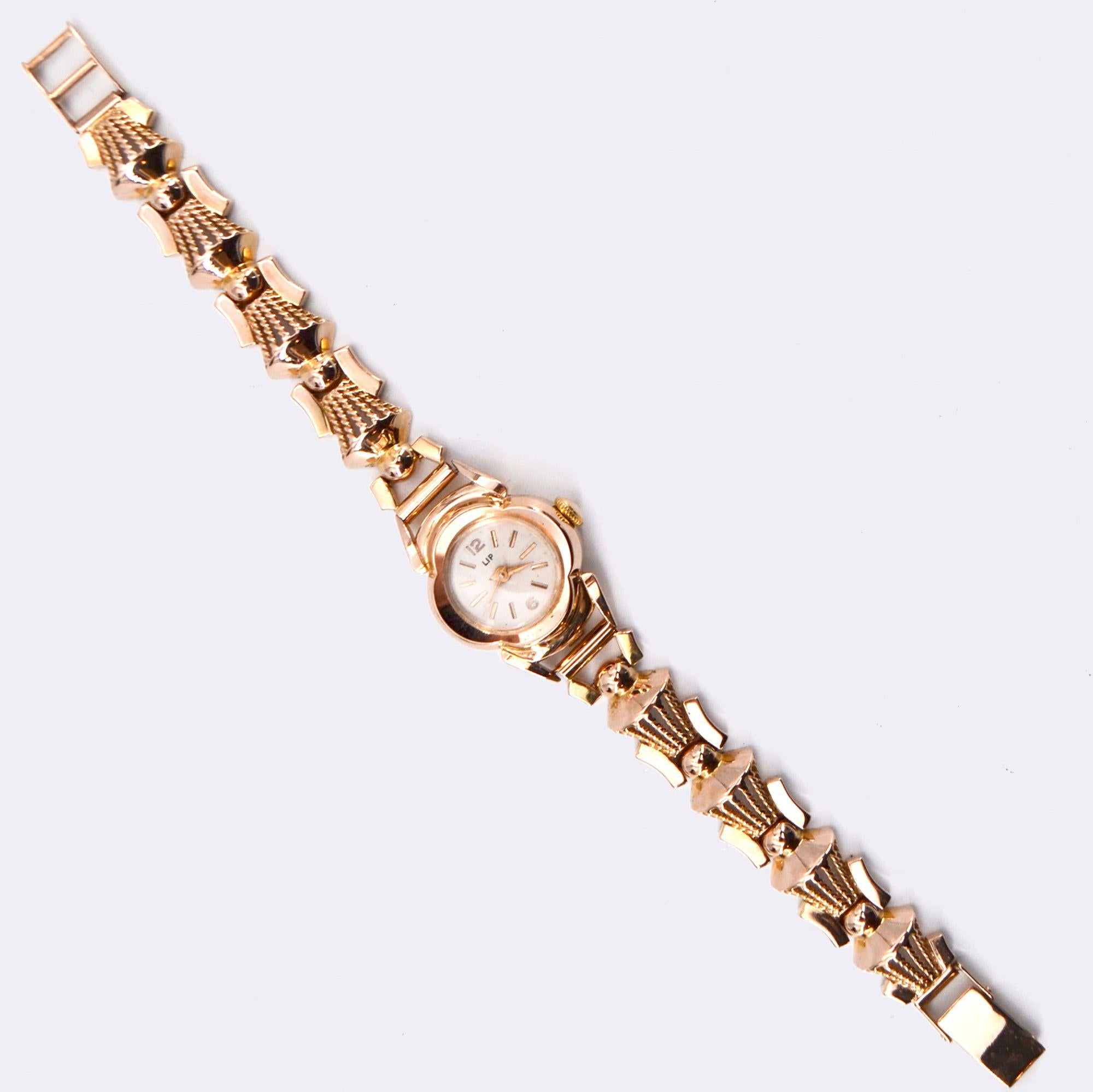 montre lip en or