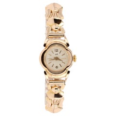 Lip Vintage 18 Karat Yellow Gold Women Watch