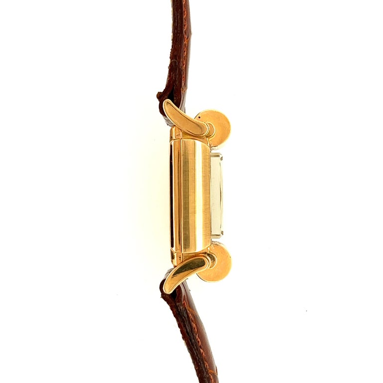 Montre Vintage Femme LIP - Cuir Blanc - à Remettre En Route - Occasion