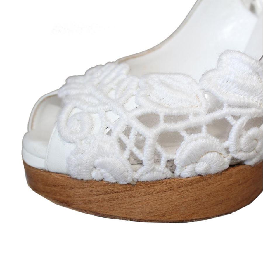 Dolce & Gabbana Lipari sandal size 38 In Excellent Condition For Sale In Gazzaniga (BG), IT