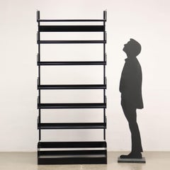 Lips Vago Congresso Bookcase Metal, Italy, 1960s-1970s