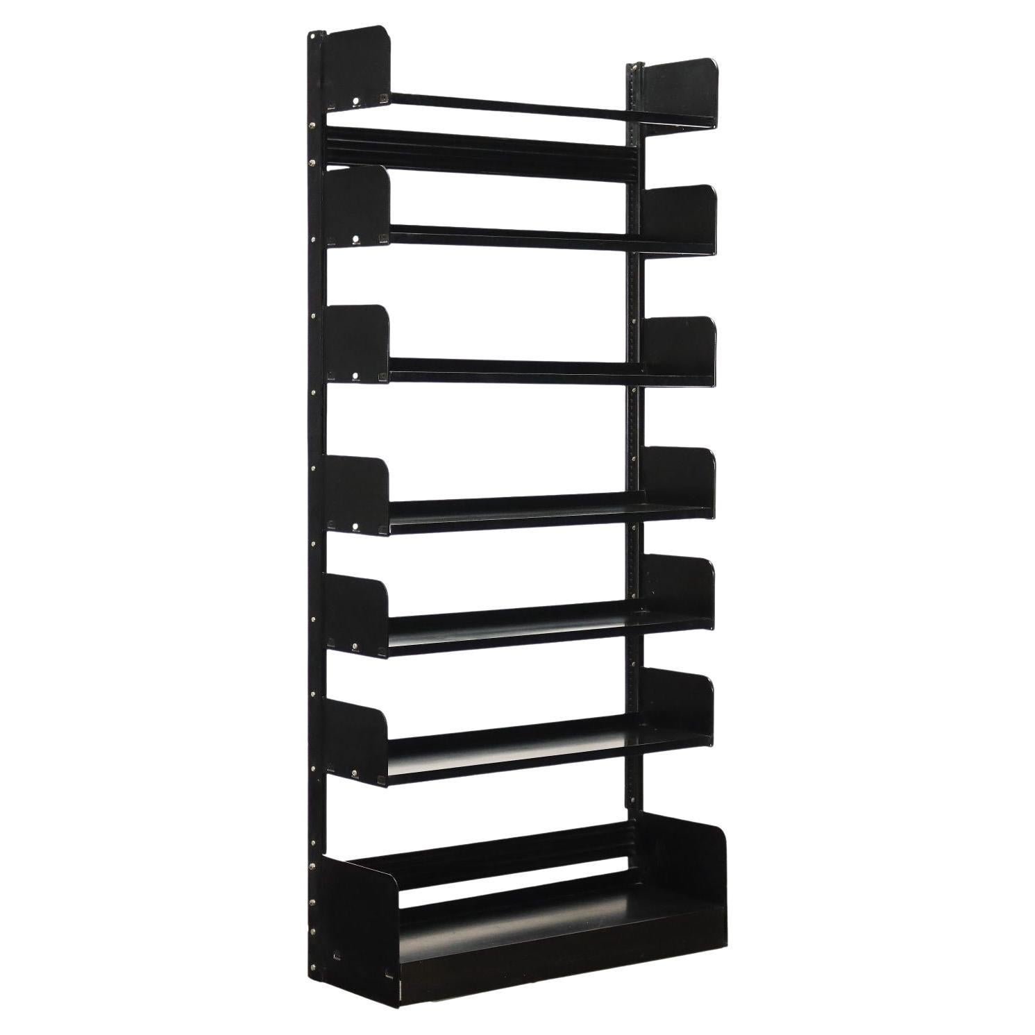 Lips Vago Congresso Bookcase Metal, Italy, 1960s-1970s