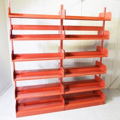 Lips Vago in the manner two metallic bookcase