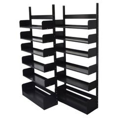 Lips Vago set of two Congresso industrial shelving unit 1970s