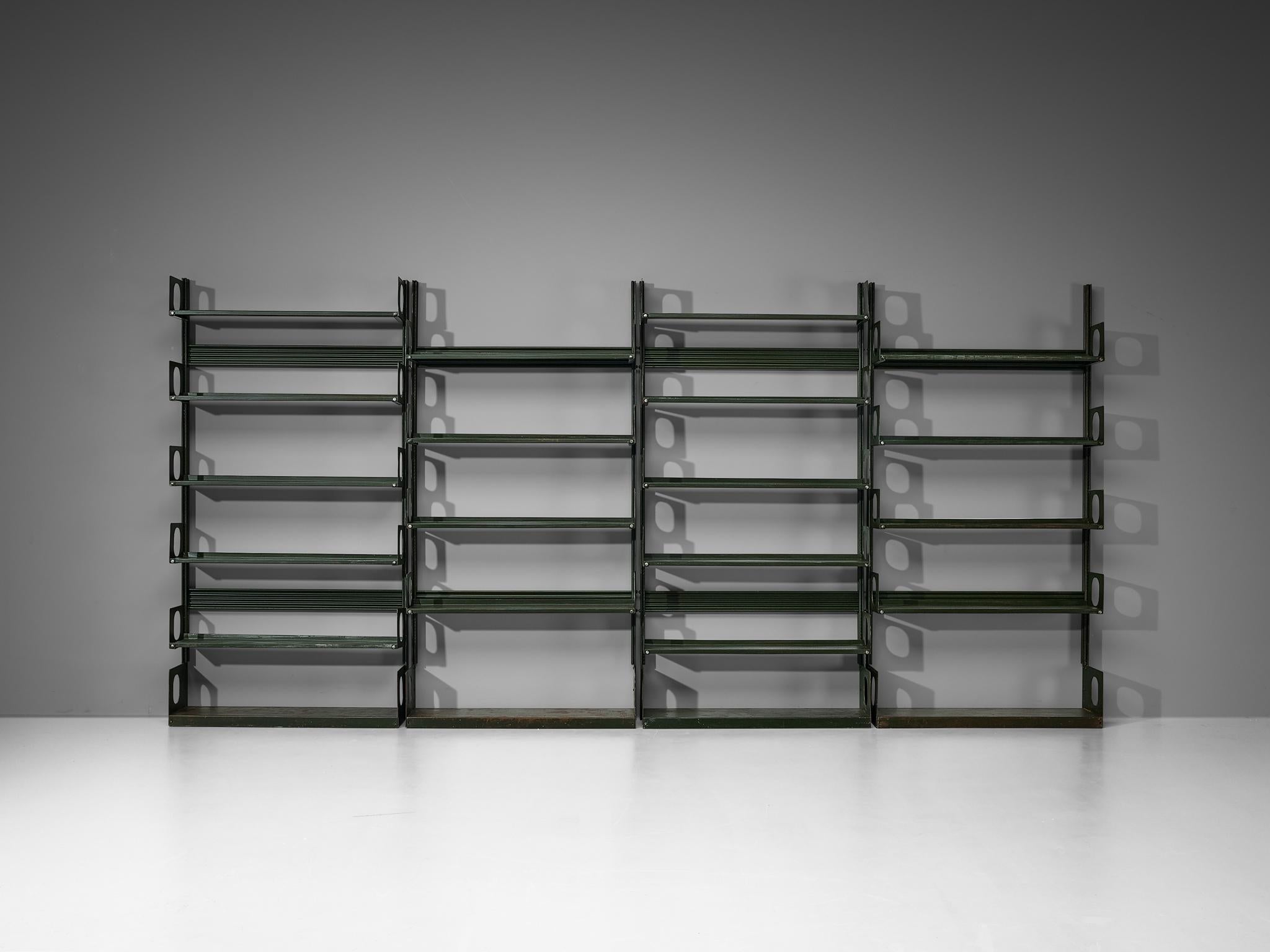 Italian Lips Vago 'Triennal' Bookcases or Shelving System  For Sale