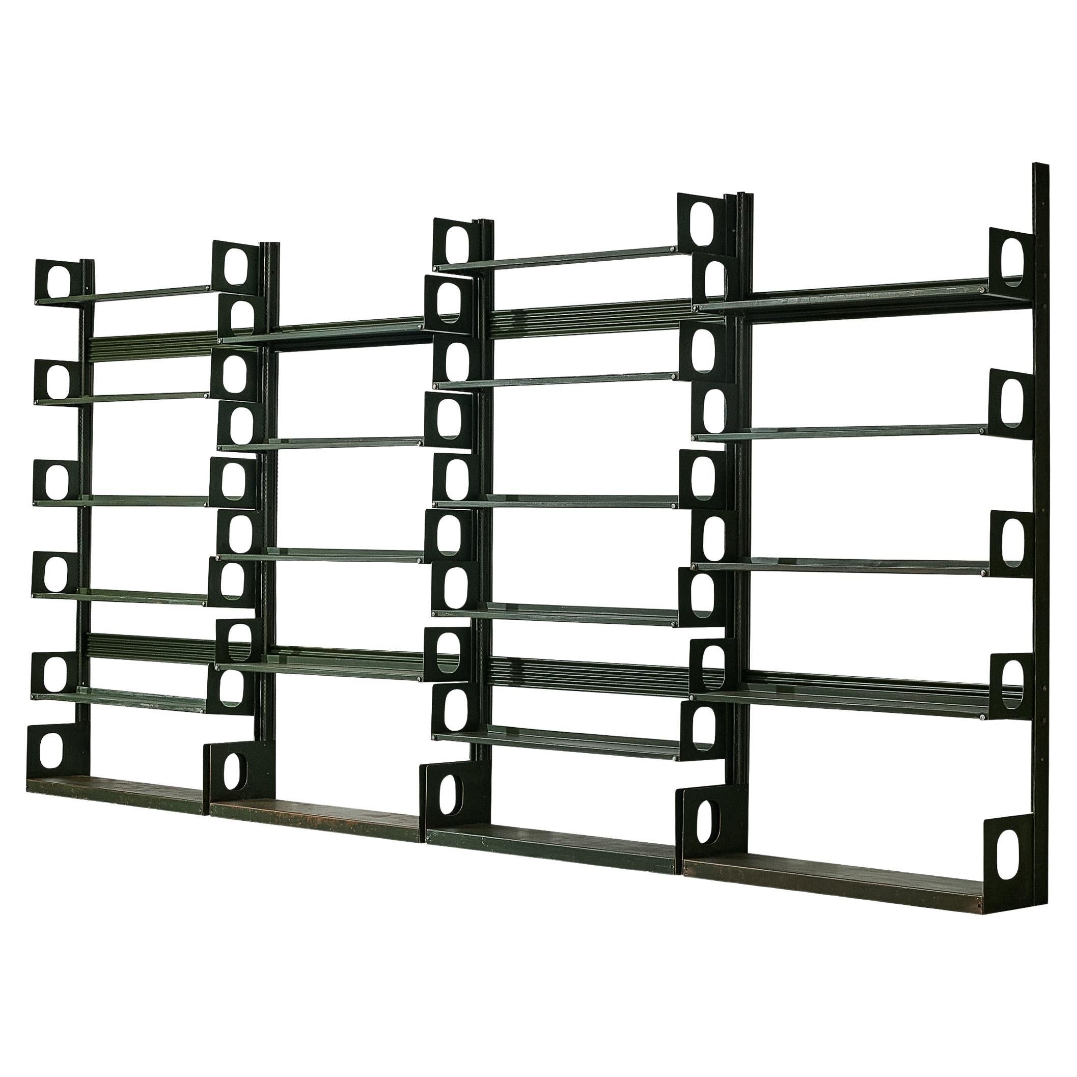 Lips Vago 'Triennal' Bookcases or Shelving System  For Sale