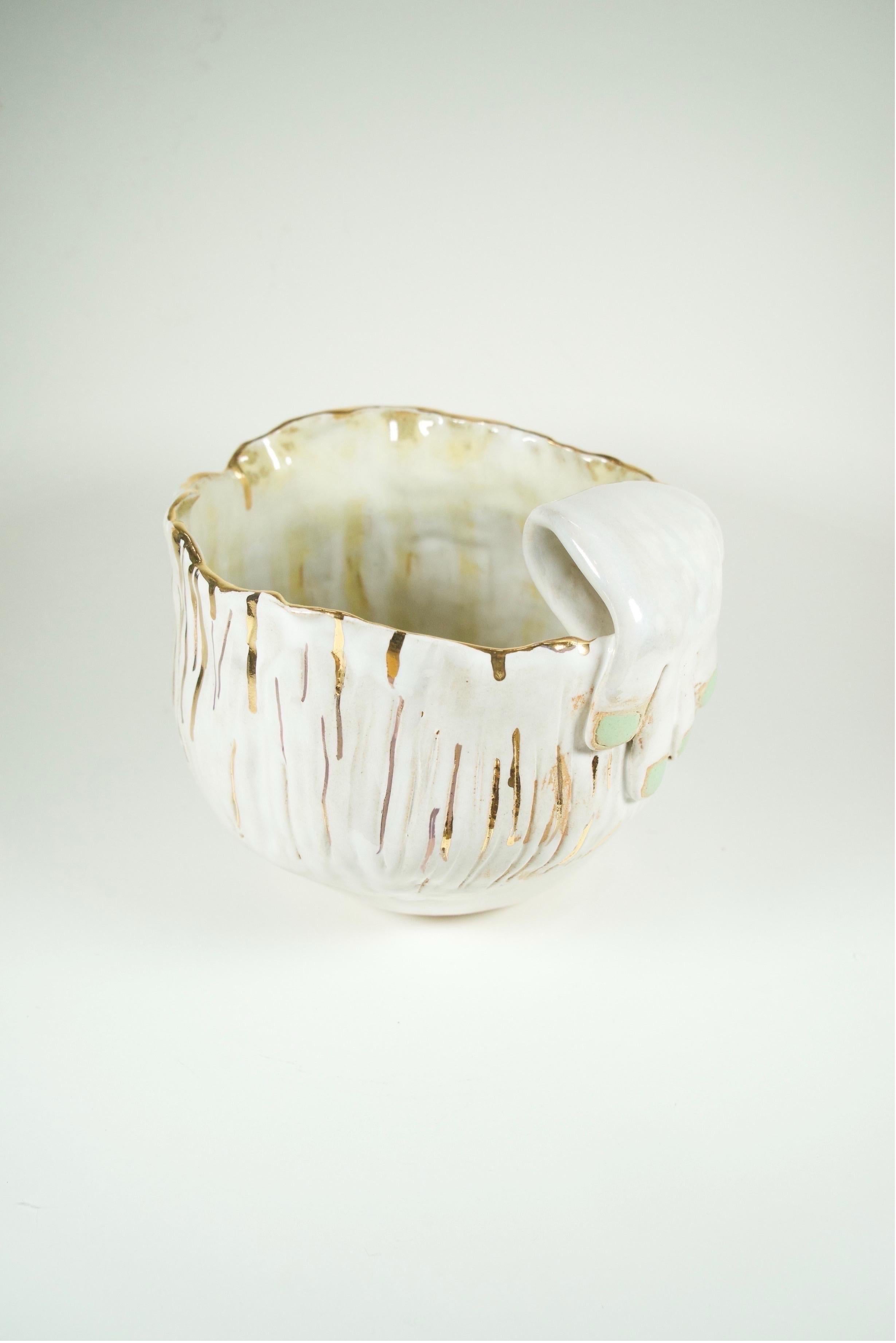 Postmoderno Vaso Lips No 1 Dell'artista e designer Hania Jneid in vendita