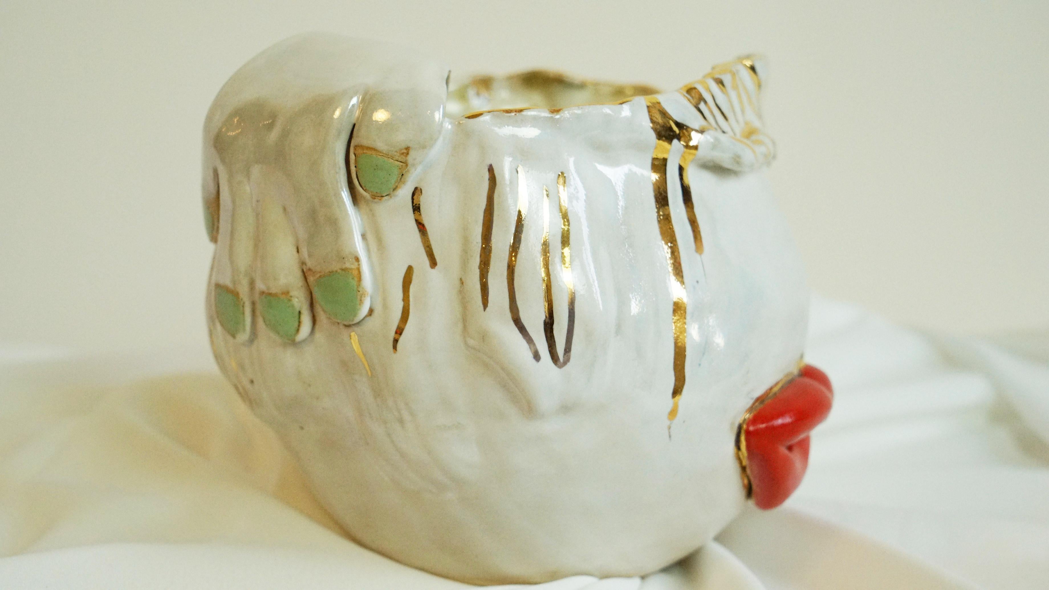 Vaso Lips No 1 Dell'artista e designer Hania Jneid in vendita 6