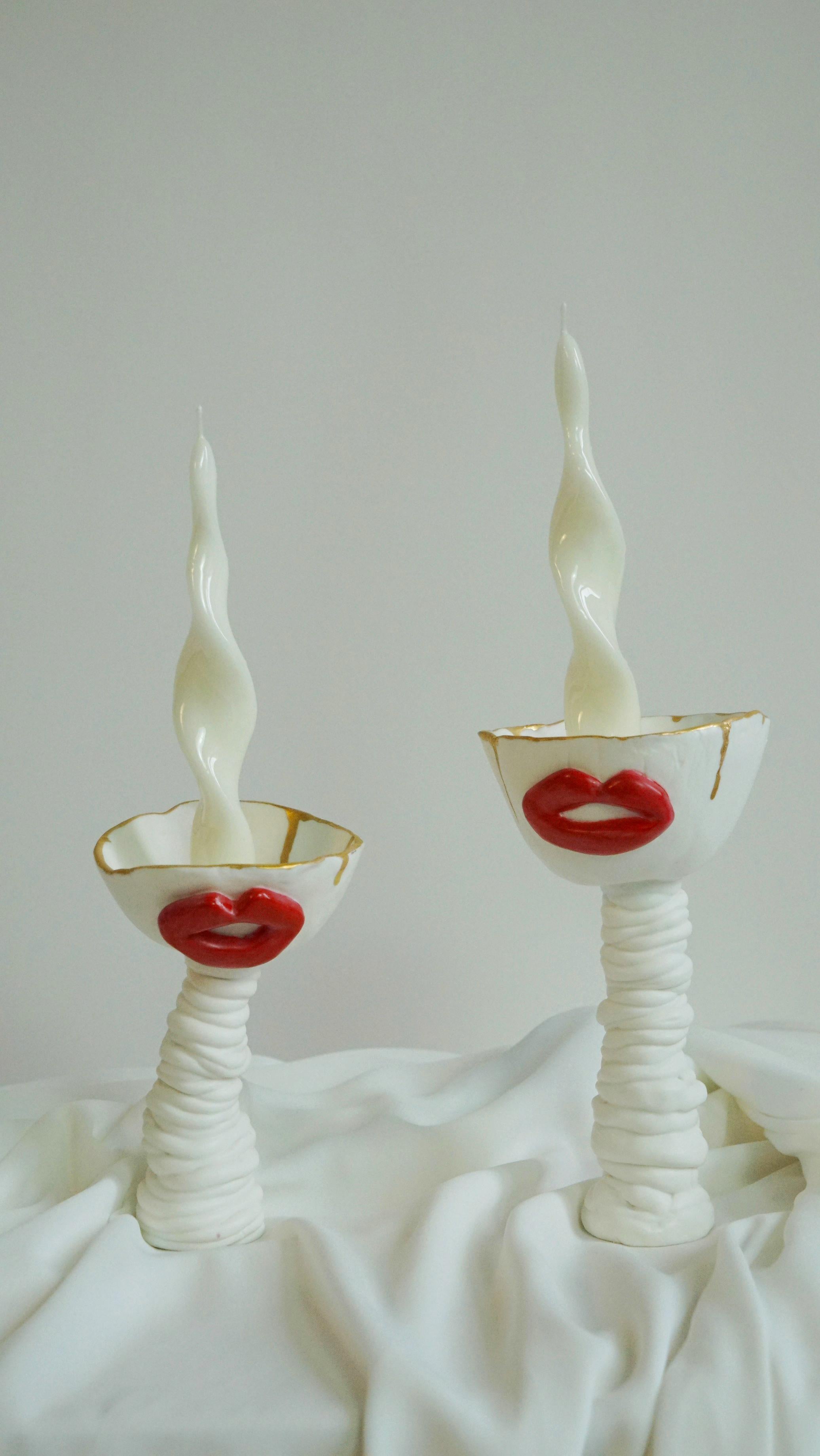 The Lips Collection is an investigation into facial expression, through the lips. 
The artist expressed her fascination with diversity by creating art pieces that focus on the human lips as a sign of diversity and pecularity. 
The Collection is