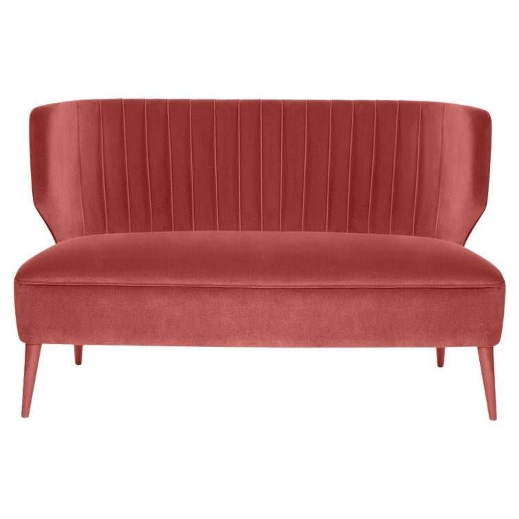 Lipstick 2 Seat Sofa by Munna