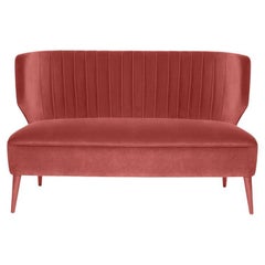 Lipstick 2 Seat Sofa by Munna