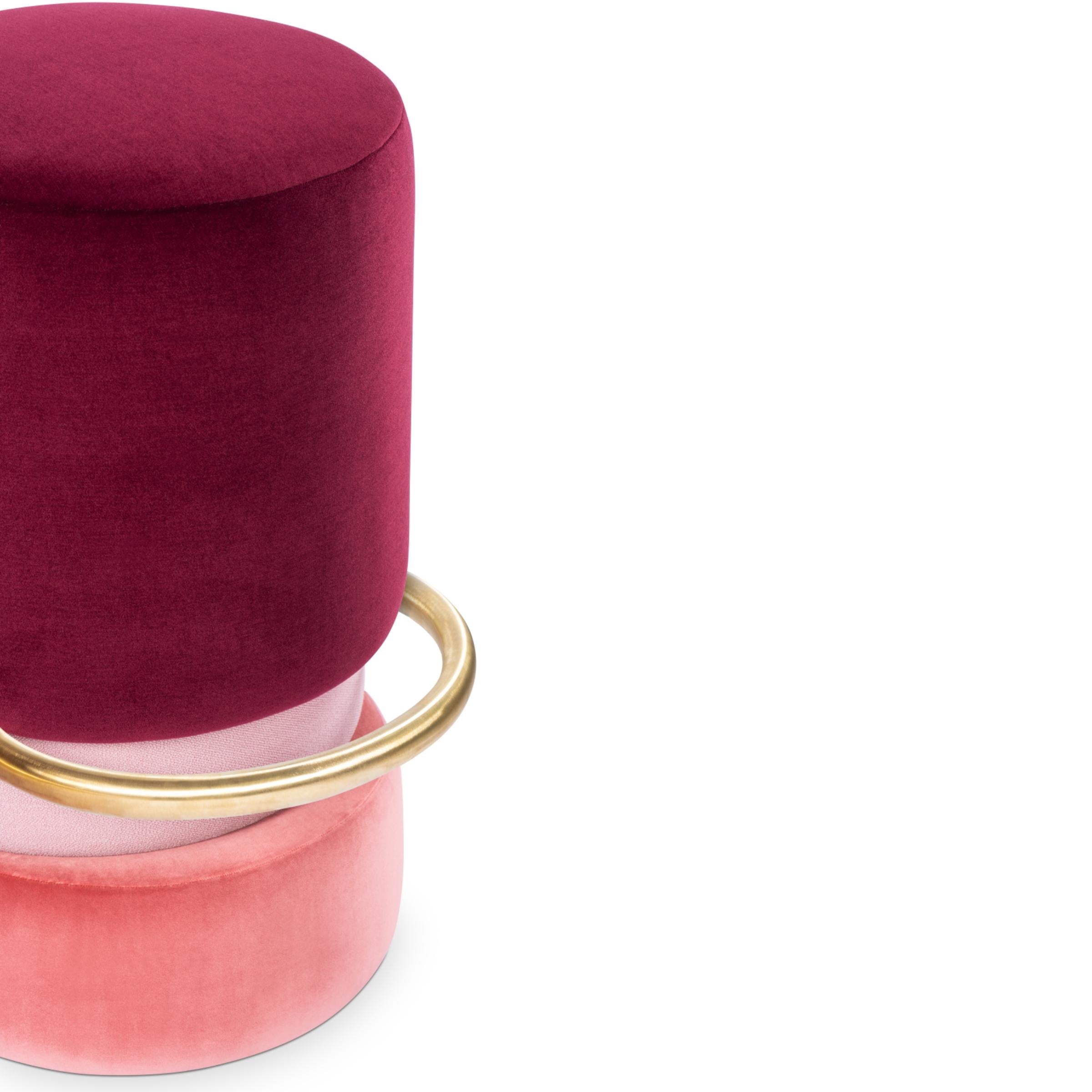 Modern Lipstick Bar Stool For Sale