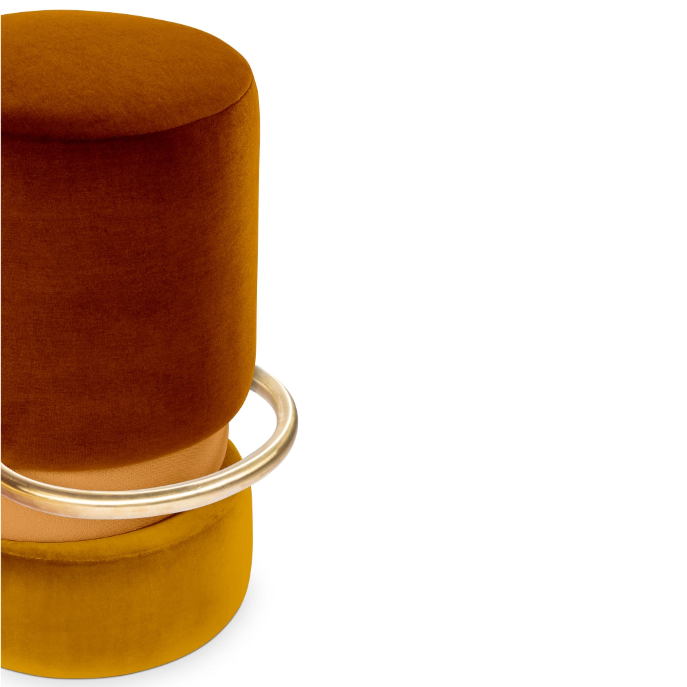 Contemporary Lipstick Bar Stool For Sale