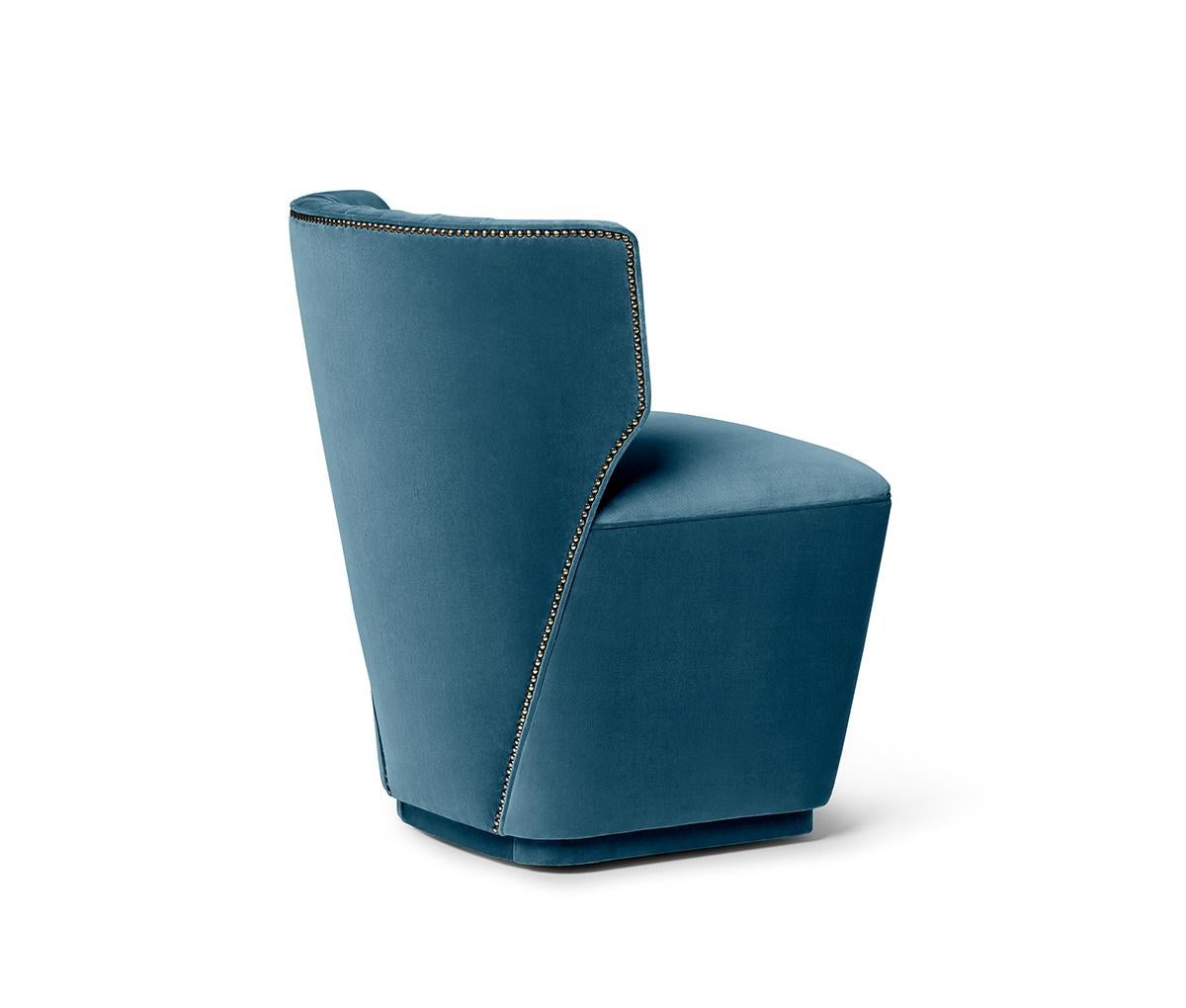 Postmoderne Chaise pivotante Lipstick de Munna en vente