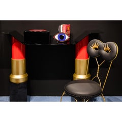 „Lipsticks“-Konsolentisch aus pulverbeschichtetem Aluminium von Altreforme