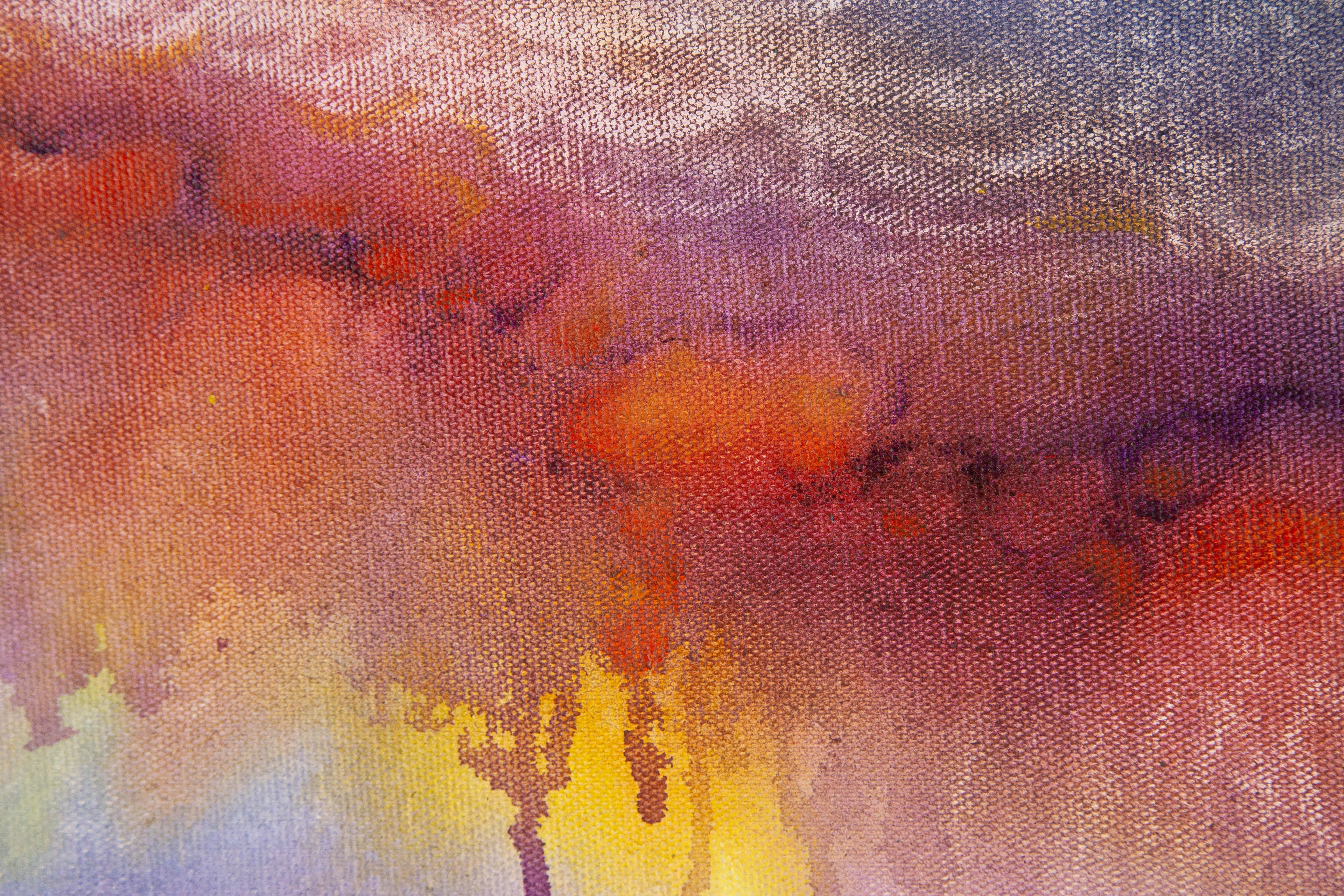 Liqiang Lu Abstract Original Oil On Canvas 