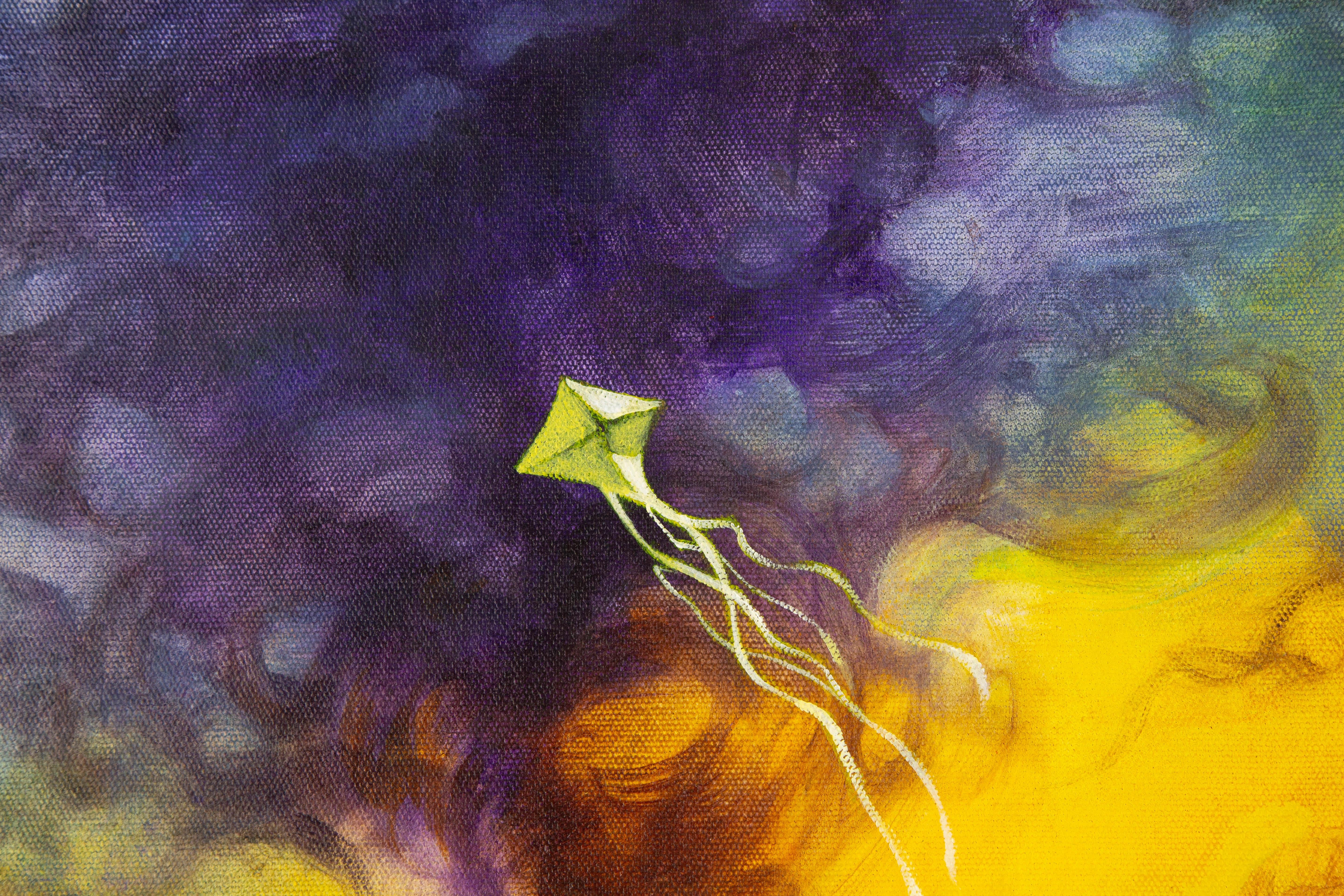 Liqiang Lu Abstract Original Oil On Canvas 