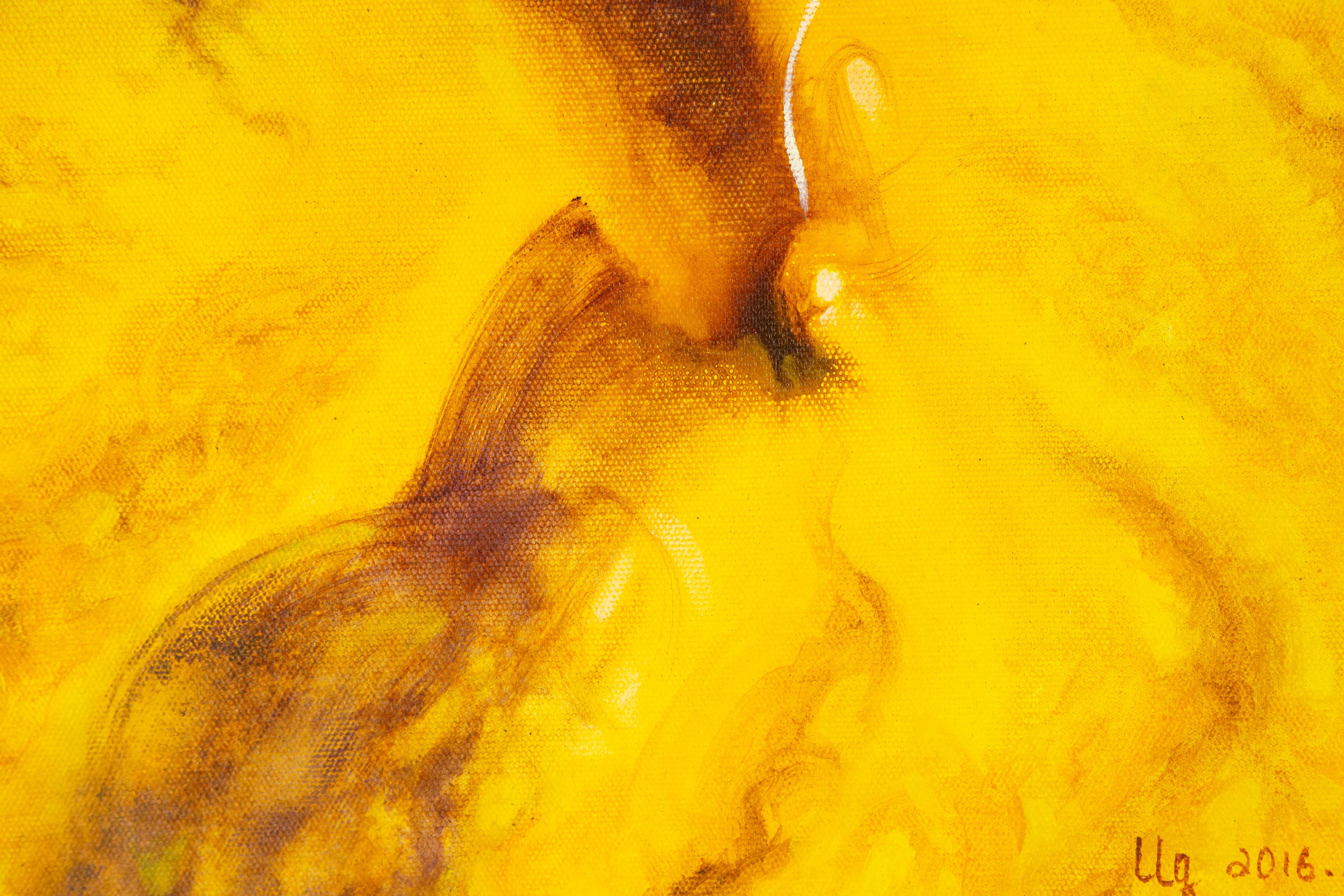 Liqiang Lu Abstract Original Oil On Canvas 