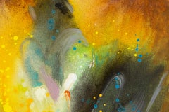 Liqiang Lu Abstract Original Oil Painting "Untitled"