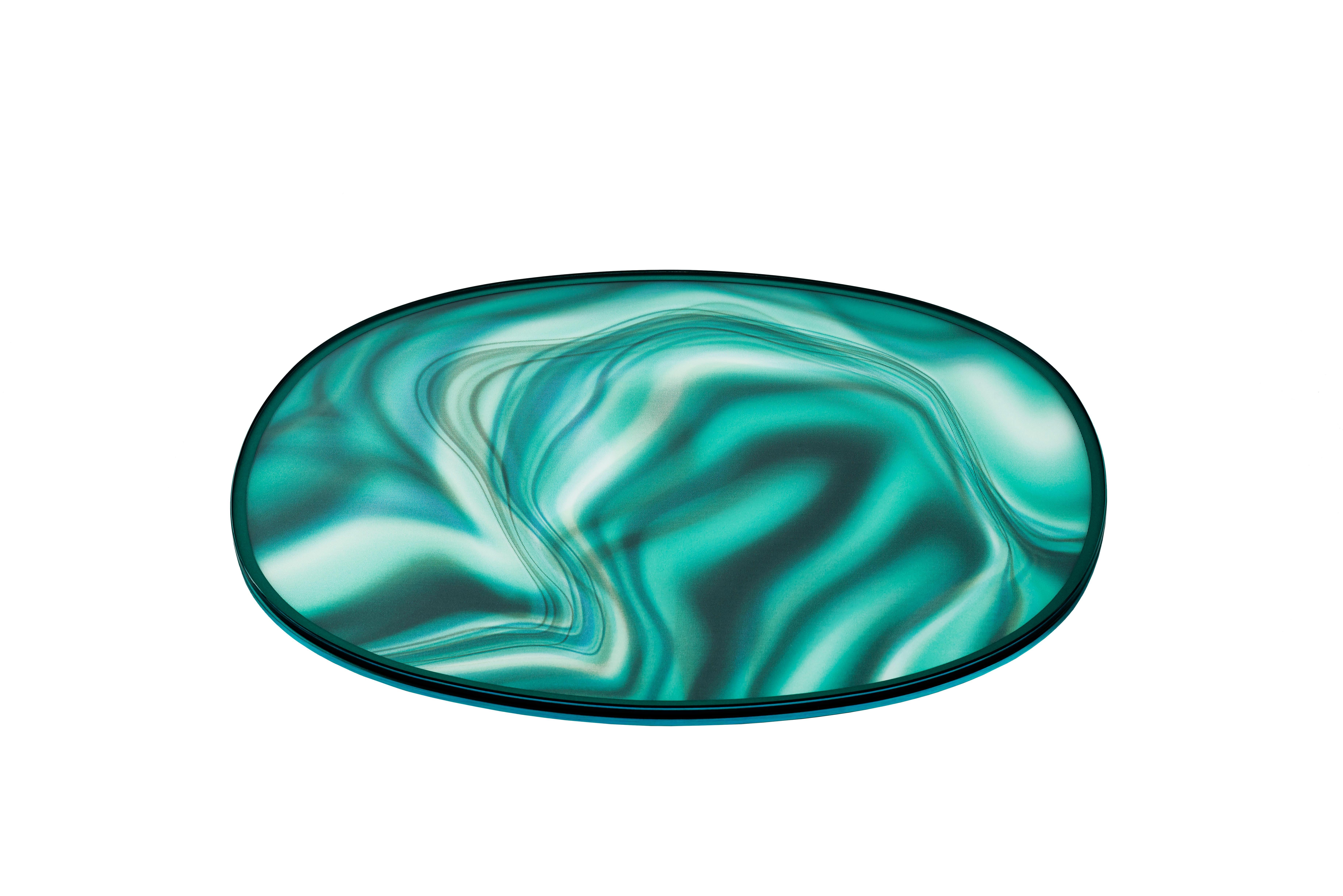 Tavolini LIQUEFY Disegnati da Patricia Urquiola per Glas Italia in vendita 2