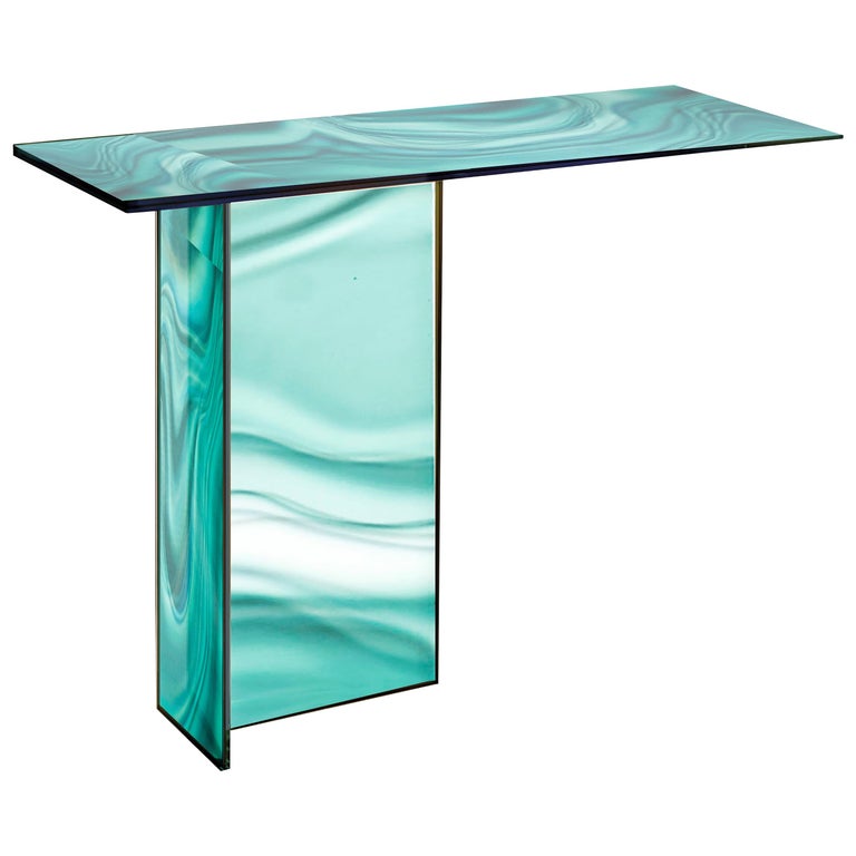 Dankbaar pijp dilemma LIQUEFY Console Table, by Patricia Urquiola for Glas Italia For Sale at  1stDibs