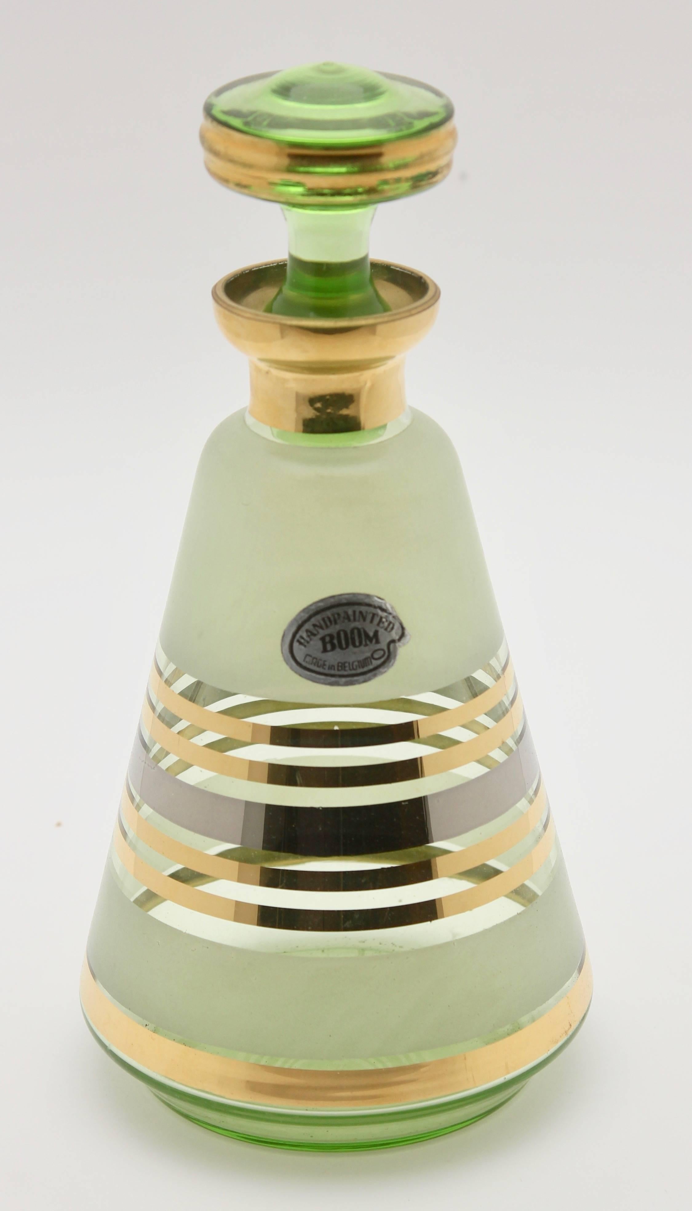 Liqueur Set by De Rupel, Boom, Belgium, with Label, circa 1935 1