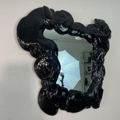Liquid Mirror, Schwarz,  Hochglänzend, von Alexey Krupinin