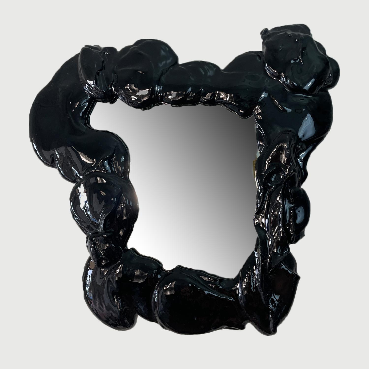 Organique Miroir liquide, noir,  High Glosss d'Alexey Krupinin en vente