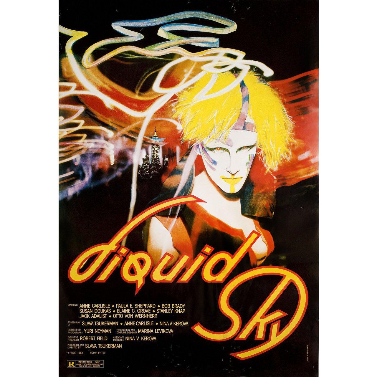 American Liquid Sky 1982 US One Sheet Film Poster