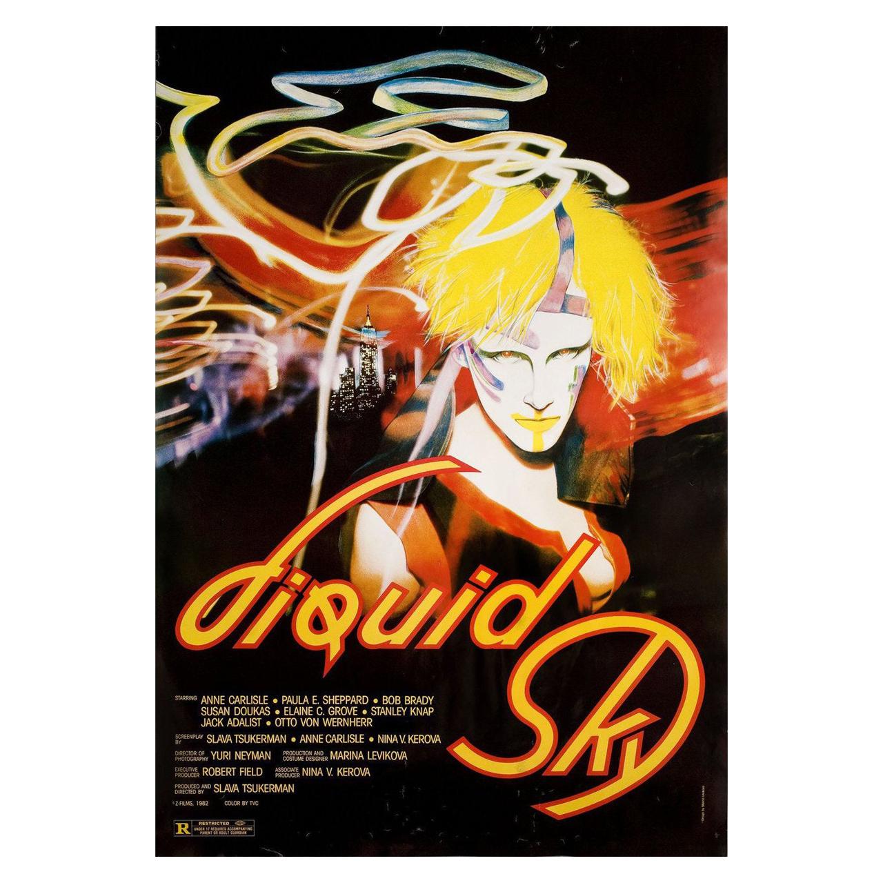 Liquid Sky 1982 US One Sheet Film Poster