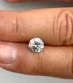 LIQUIDATION, 2.30 Carat Round Shape Natural Diamond No treatments