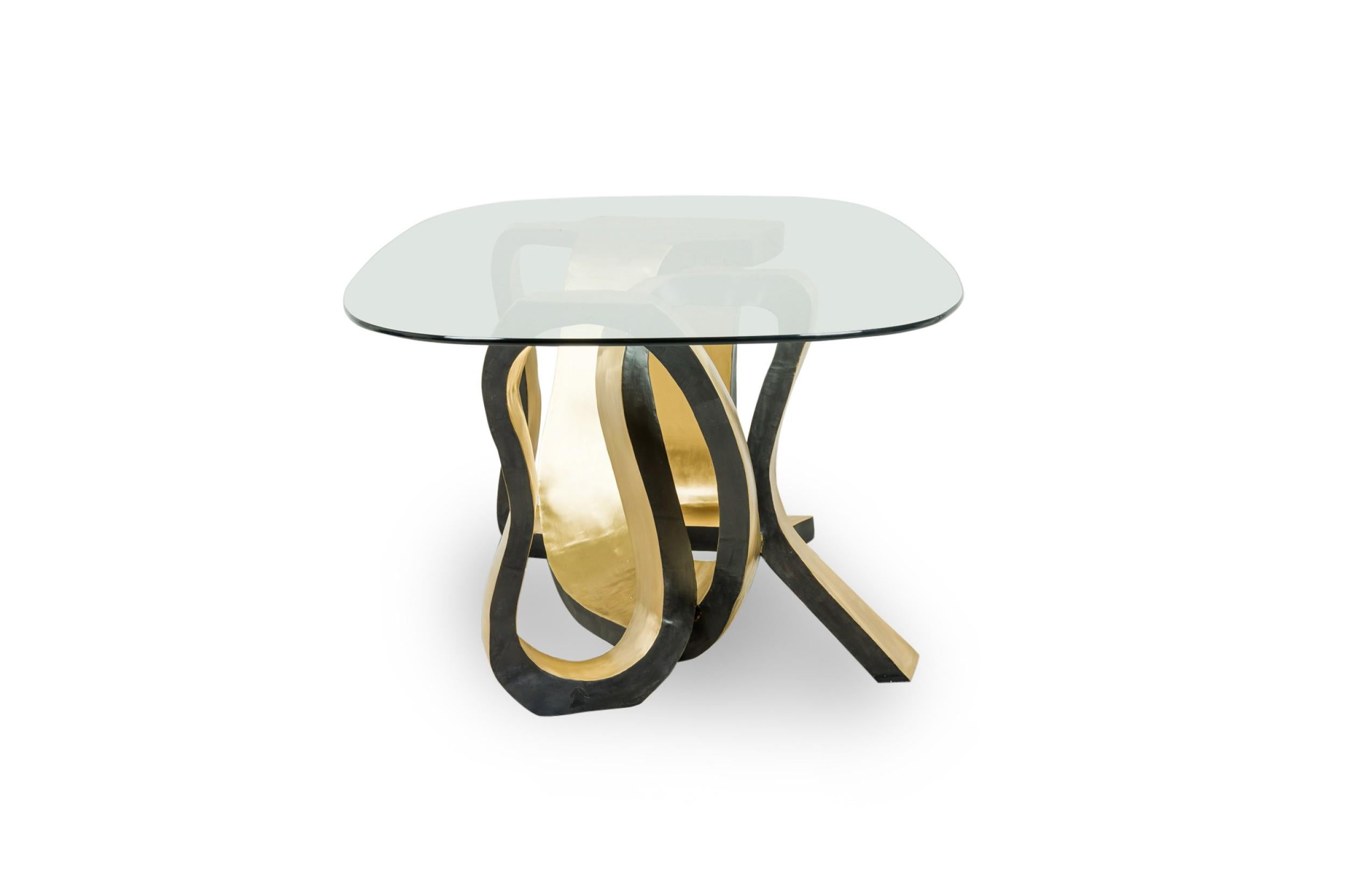 Moderne Table de salle à manger Liquido en vente